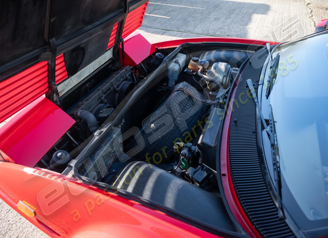 ferrari mondial 3.2 qv (1987) with 83223, being prepared for dismantling #23
