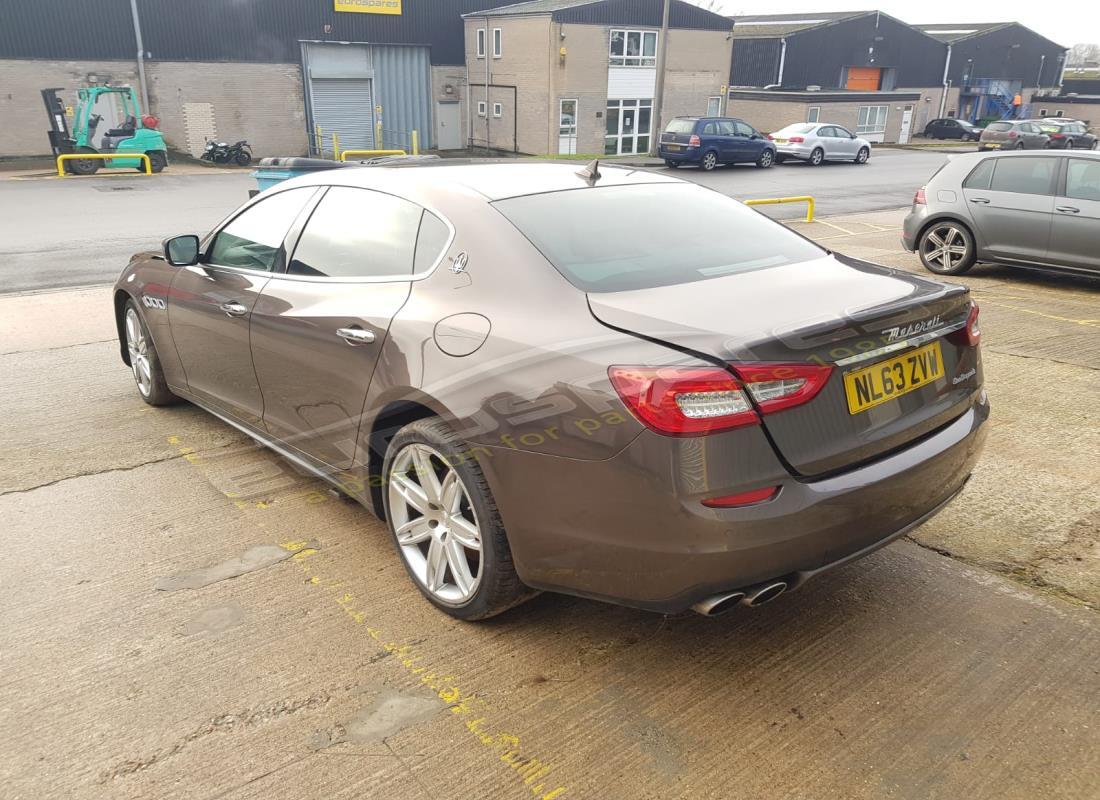 maserati qtp. v6 3.0 bt 410bhp 2015 with 41,122 miles, being prepared for dismantling #3