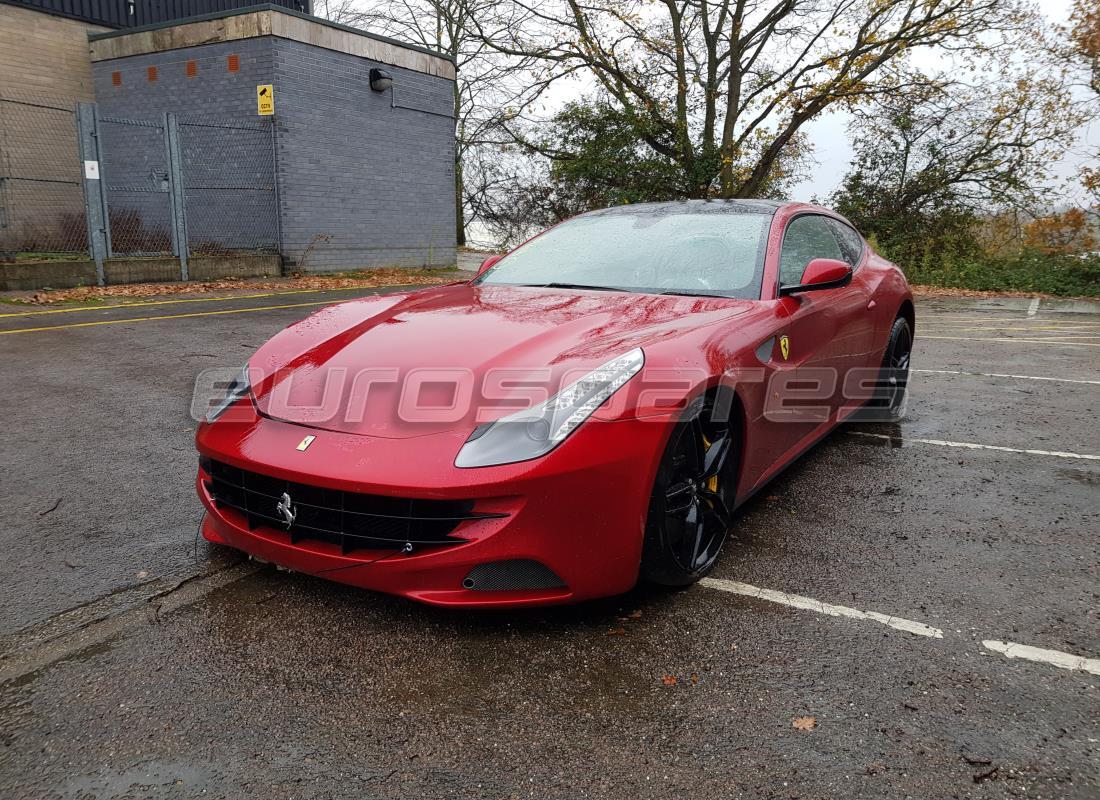 ferrari ff (europe) being prepared for dismantling at eurospares