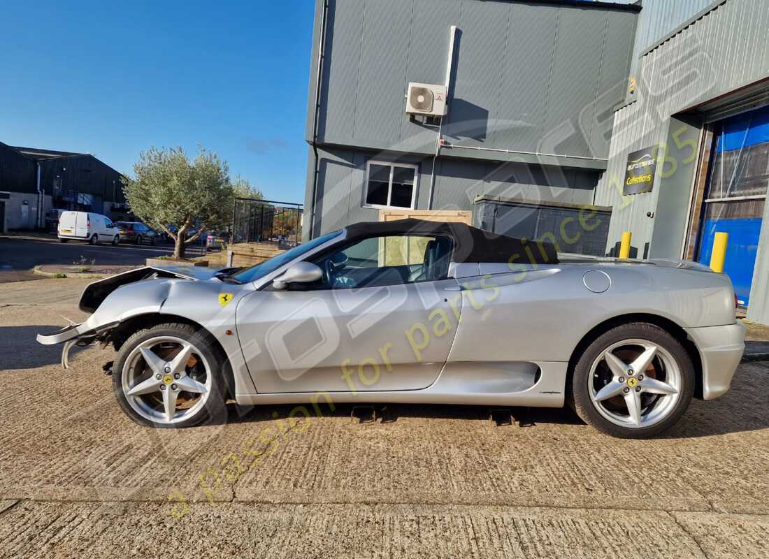 ferrari 360 spider with 24,759 miles, being prepared for dismantling #2