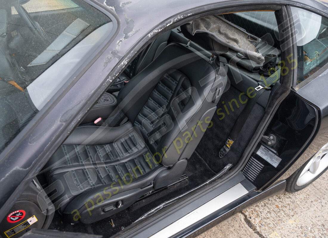 ferrari 550 maranello with 122523, being prepared for dismantling #12