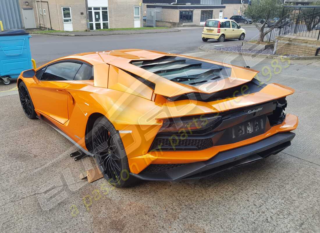 lamborghini lp740-4 s coupe (2018) with 11,442 miles, being prepared for dismantling #3