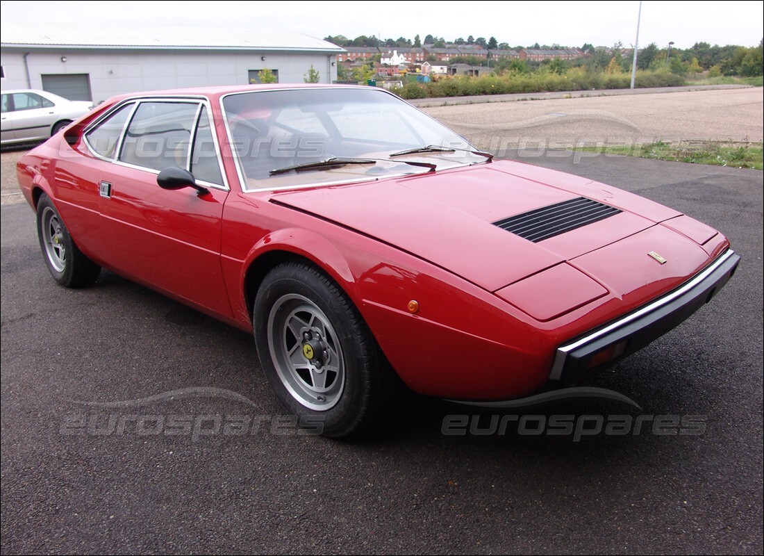 ferrari 308 gt4 dino (1979) with 54,824 kilometers, being prepared for dismantling #8