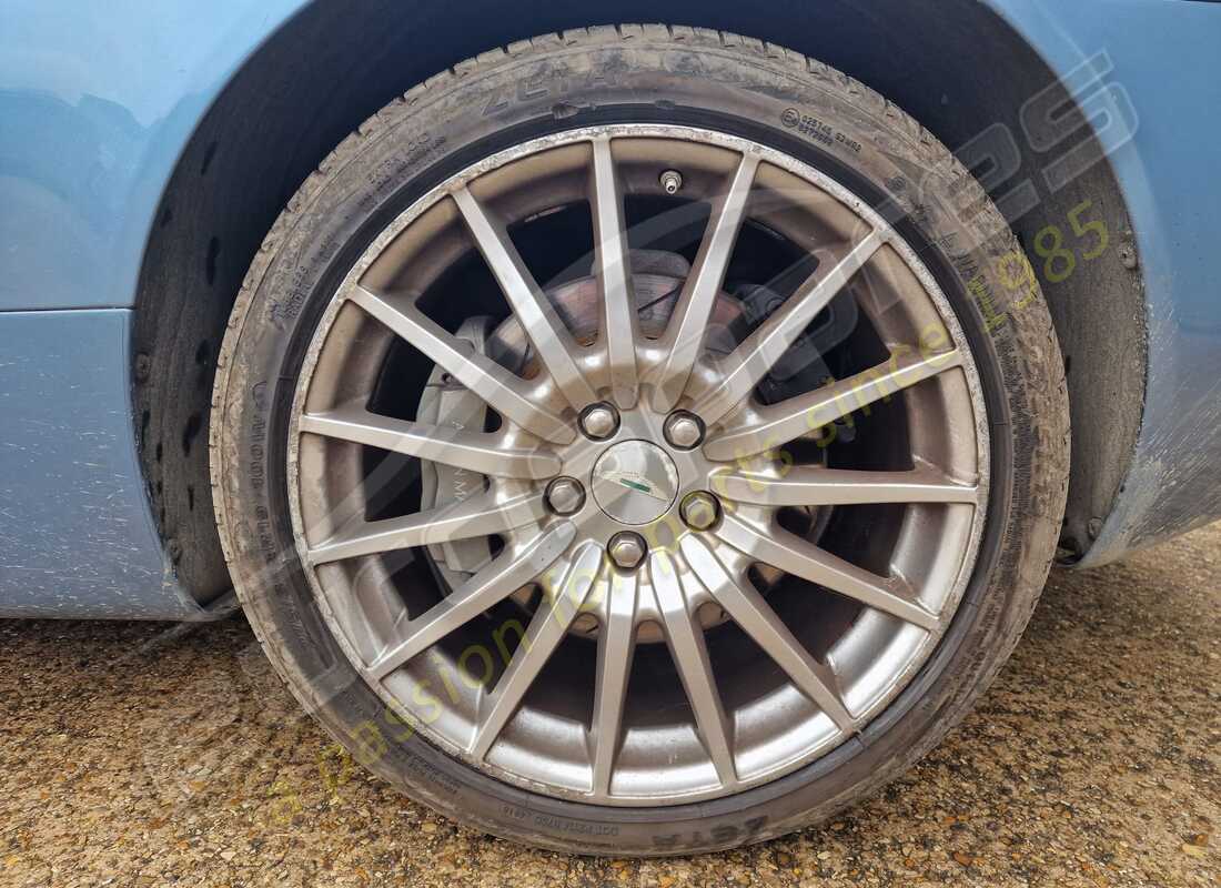 aston martin db9 (2007) with 100,275 miles, being prepared for dismantling #19