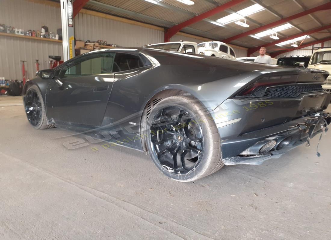 lamborghini 2015 (lp610-4 coupe) with 18,603 miles, being prepared for dismantling #3