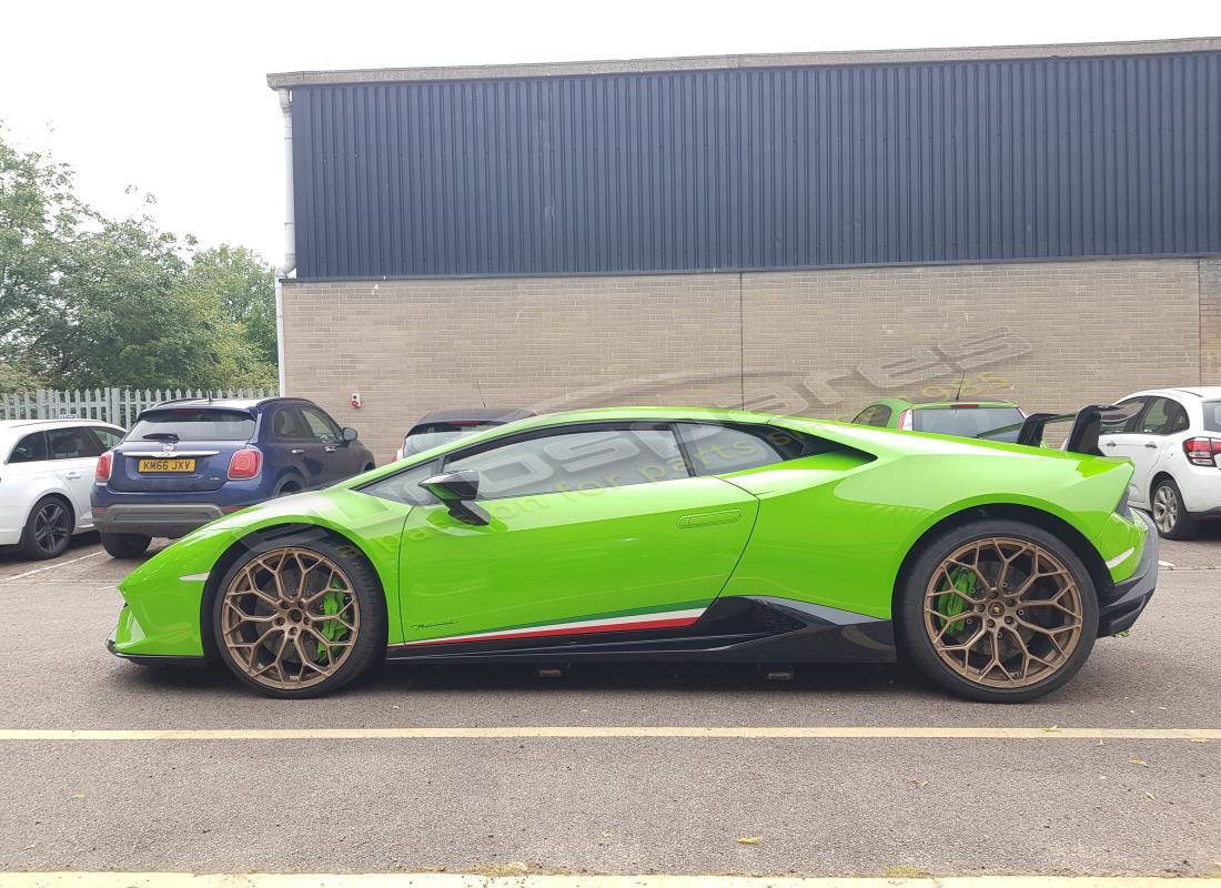 lamborghini 2018 (performante coupe) with 6,976 miles, being prepared for dismantling #2
