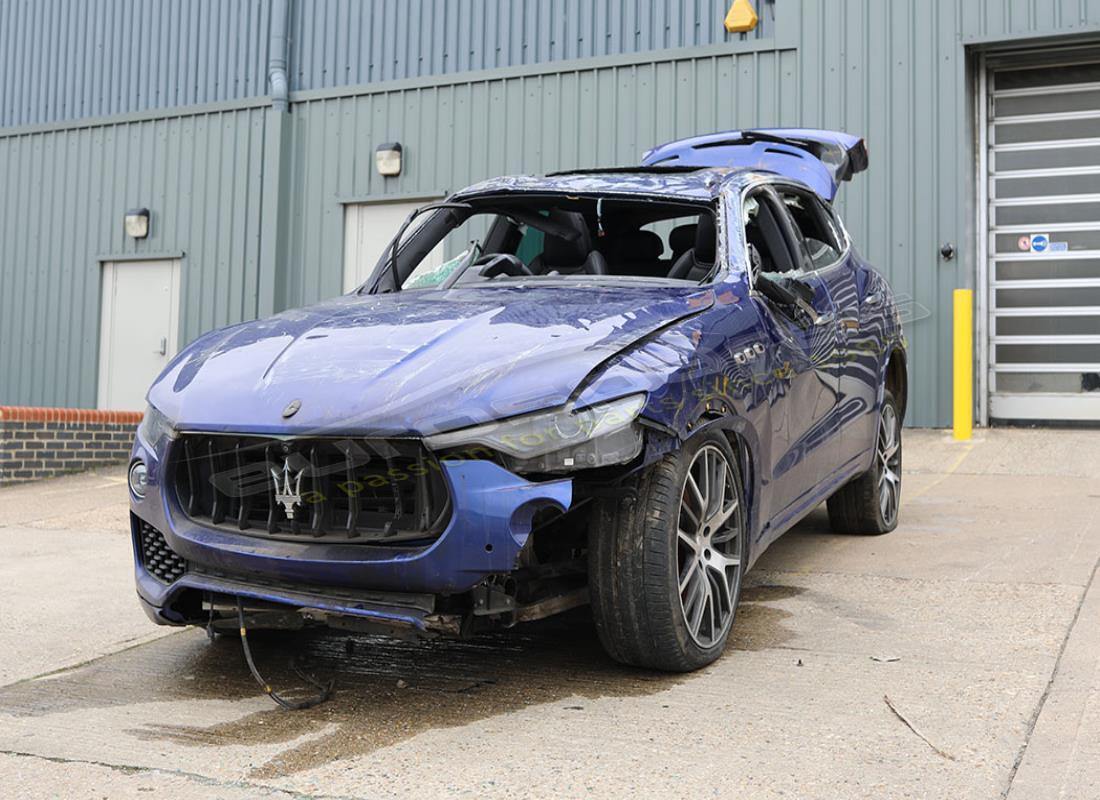 maserati levante (2017) with 41,527 miles, being prepared for dismantling #1
