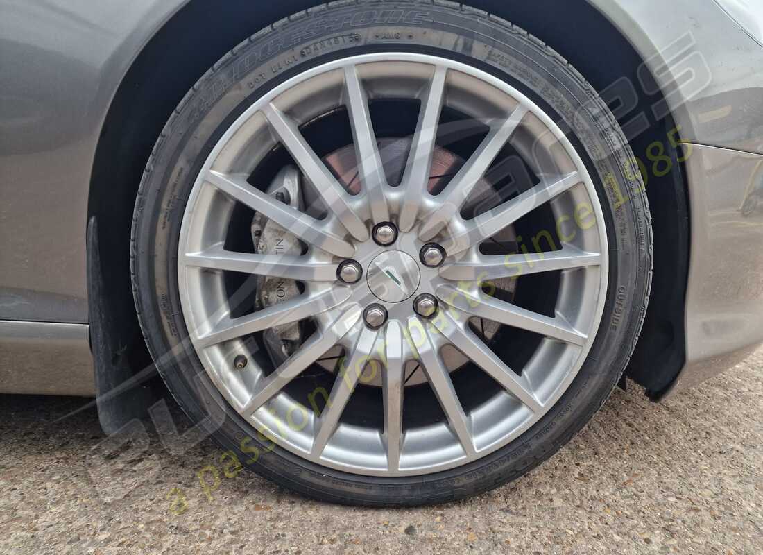 aston martin db9 (2007) with 102,483 miles, being prepared for dismantling #22