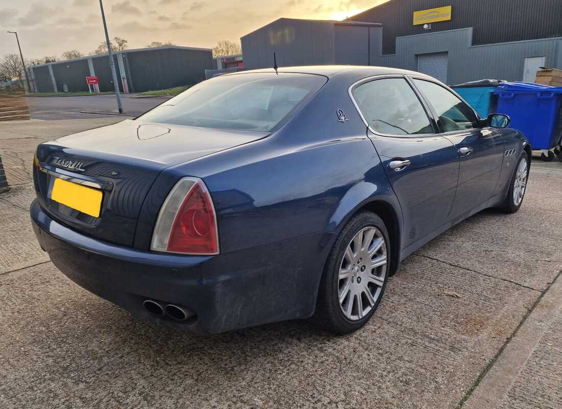 maserati qtp. (2006) 4.2 with 127788 miles, being prepared for dismantling #5