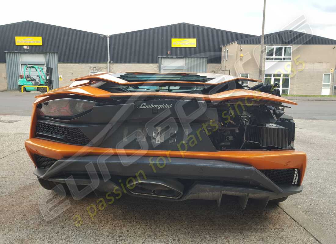 lamborghini lp740-4 s coupe (2018) with 11,442 miles, being prepared for dismantling #4