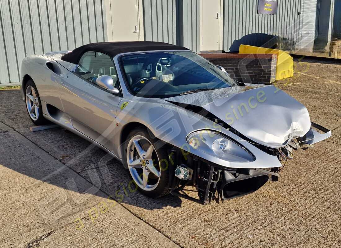 ferrari 360 spider with 24,759 miles, being prepared for dismantling #7