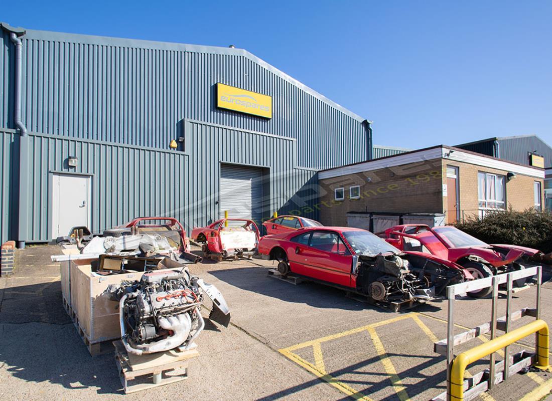 ferrari 328 (1988) with n/a, being prepared for dismantling #1