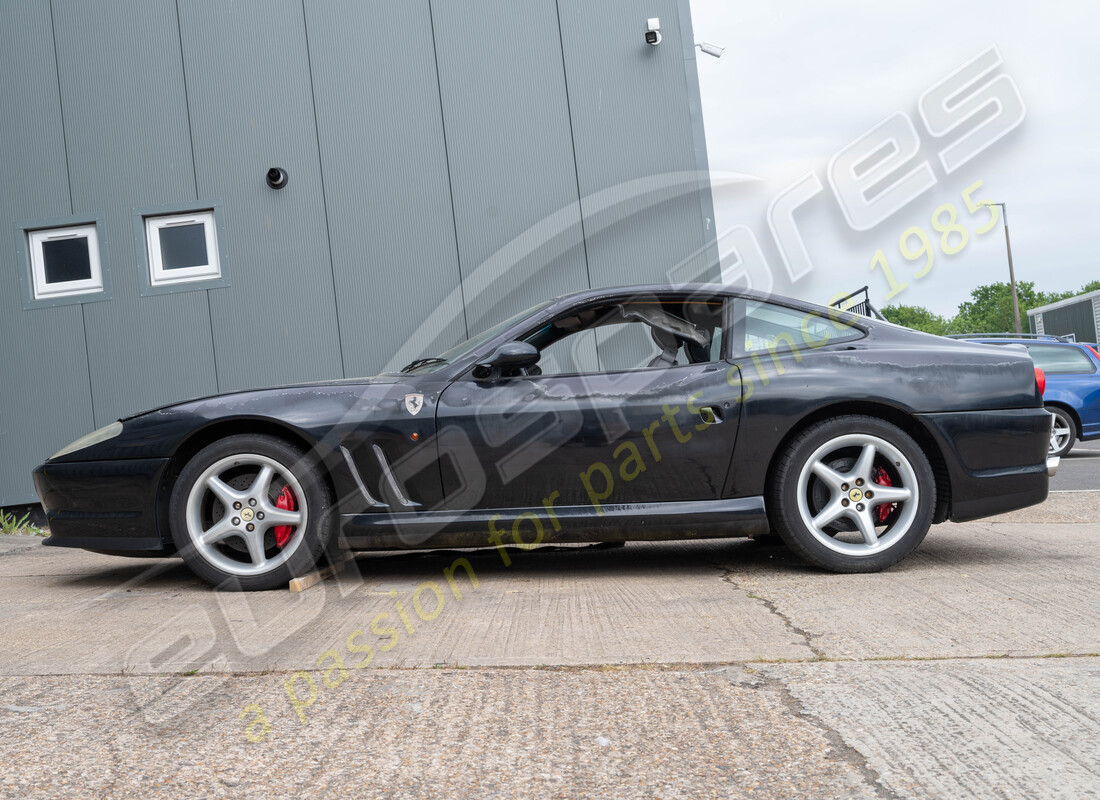 ferrari 550 maranello with 122523, being prepared for dismantling #2