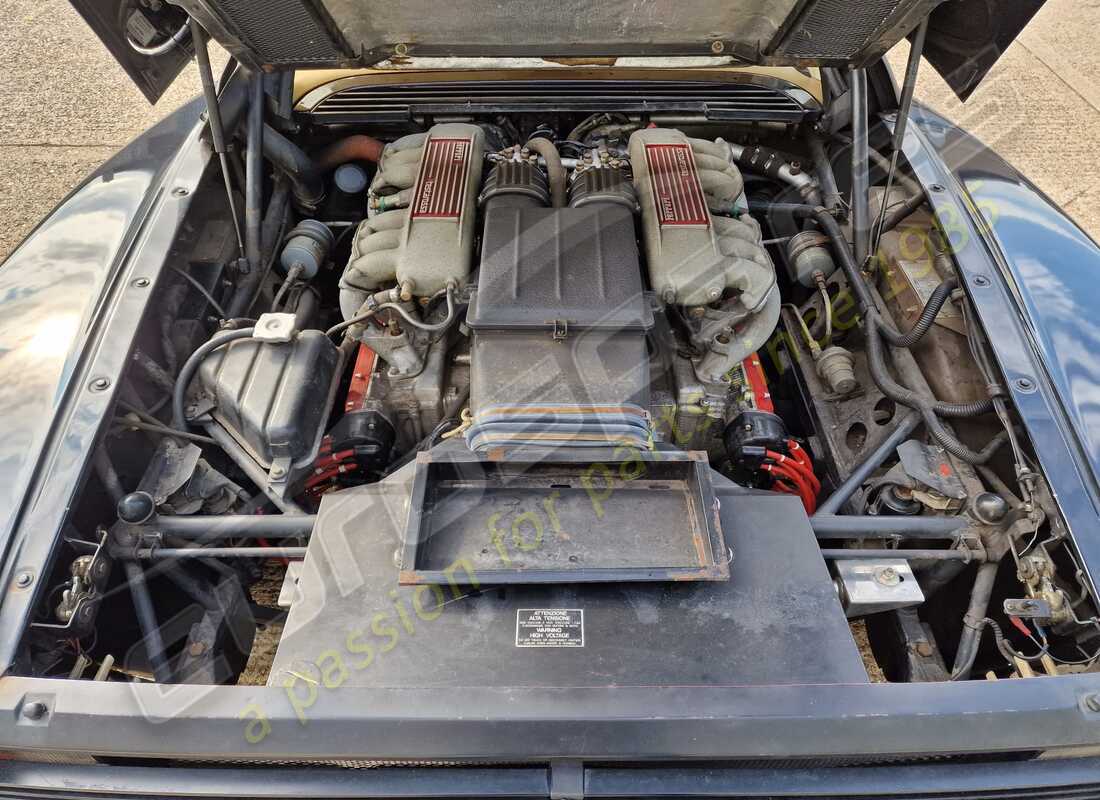 ferrari testarossa (1990) with 35,976 miles, being prepared for dismantling #19