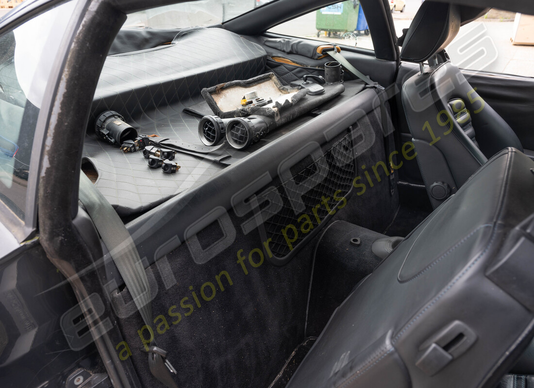 ferrari 550 maranello with 122523, being prepared for dismantling #13