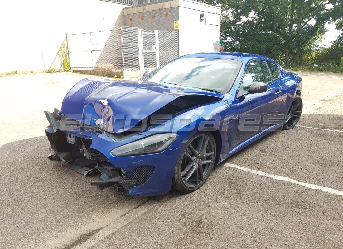 maserati granturismo mc stradale (2011) being prepared for dismantling at eurospares