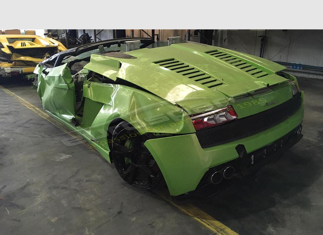 lamborghini lp560-4 spider (2013) with unknown, being prepared for dismantling #3