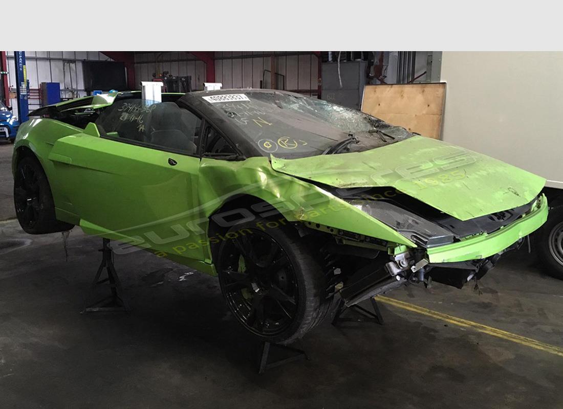 lamborghini lp560-4 spider (2013) with unknown, being prepared for dismantling #6