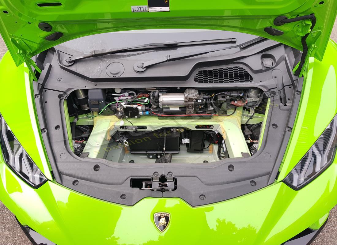 lamborghini 2018 (performante coupe) with 6,976 miles, being prepared for dismantling #14