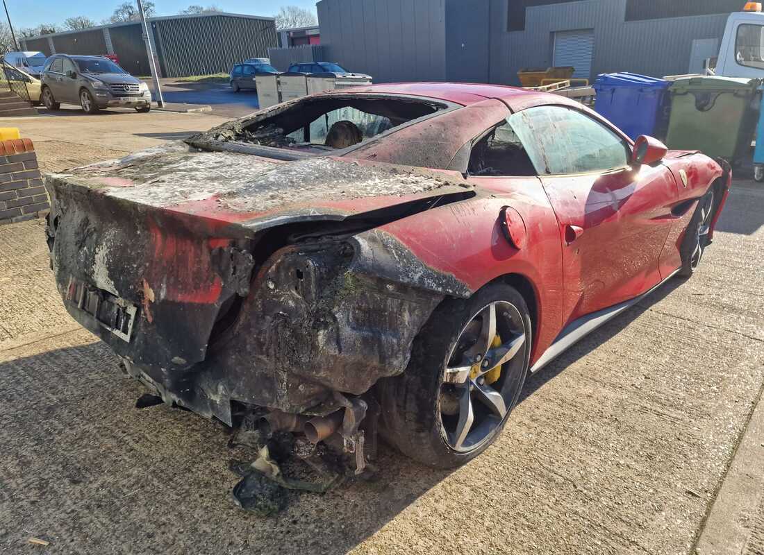 ferrari portofino m with 2000 miles, being prepared for dismantling #5