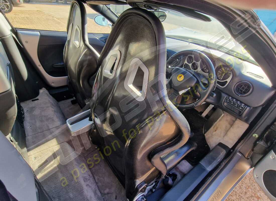 ferrari 360 spider with 24,759 miles, being prepared for dismantling #11