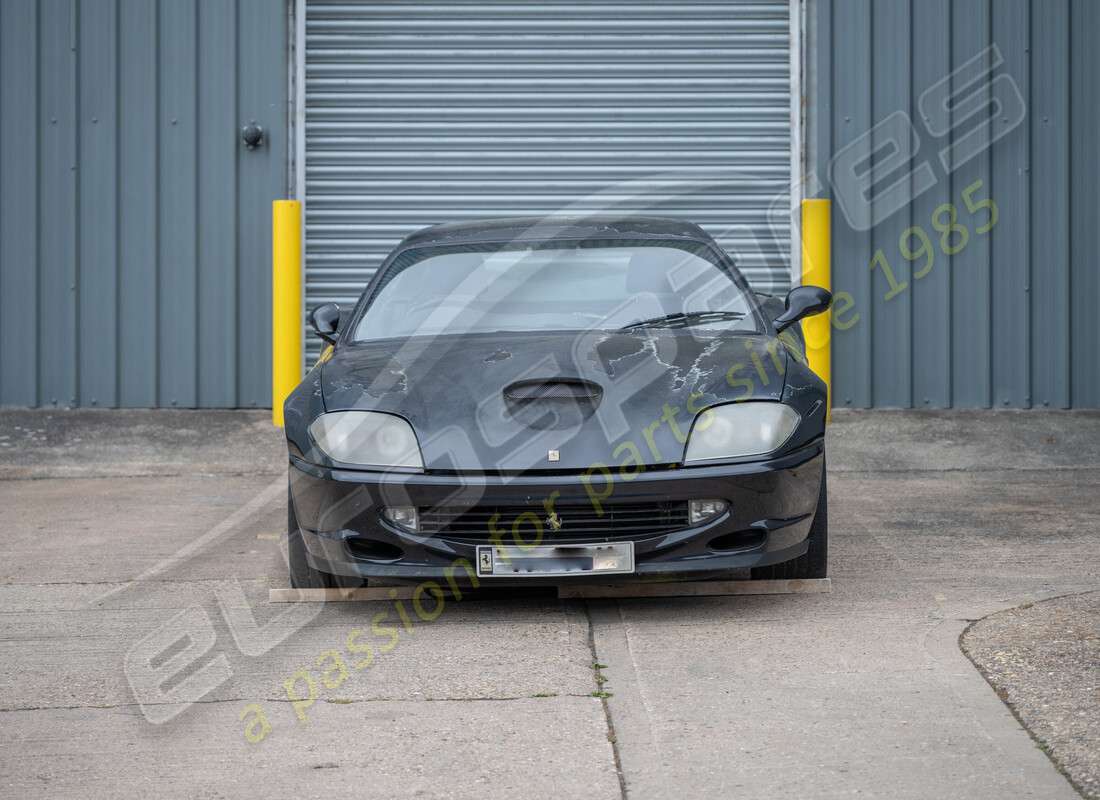 ferrari 550 maranello with 122523, being prepared for dismantling #8