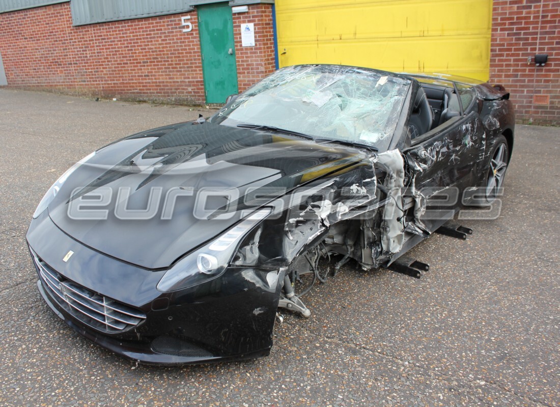 ferrari california t (europe) being prepared for dismantling at eurospares