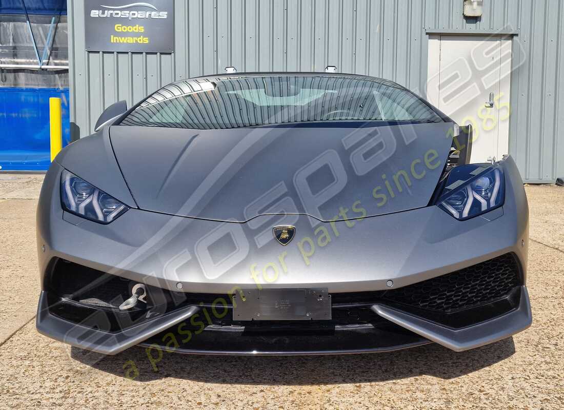 lamborghini 2017 (lp610-4 spyder) with 21,701 kilometers, being prepared for dismantling #8