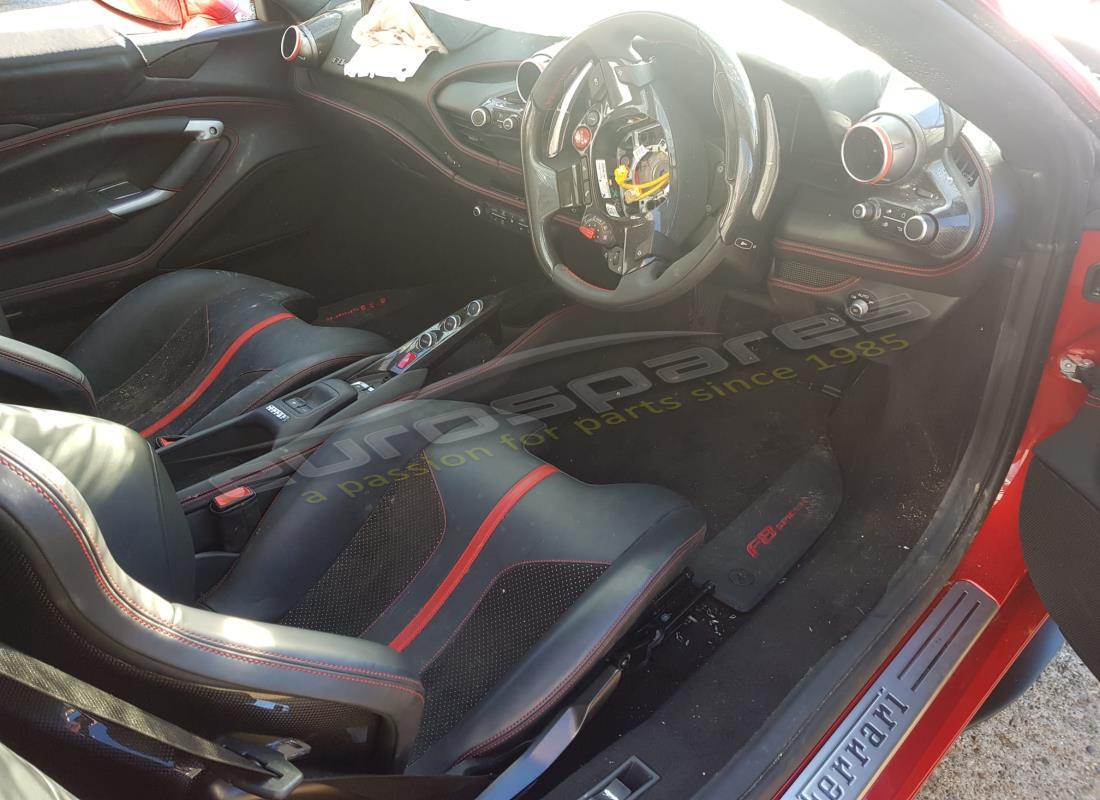 ferrari f8 spider with 940 miles, being prepared for dismantling #10