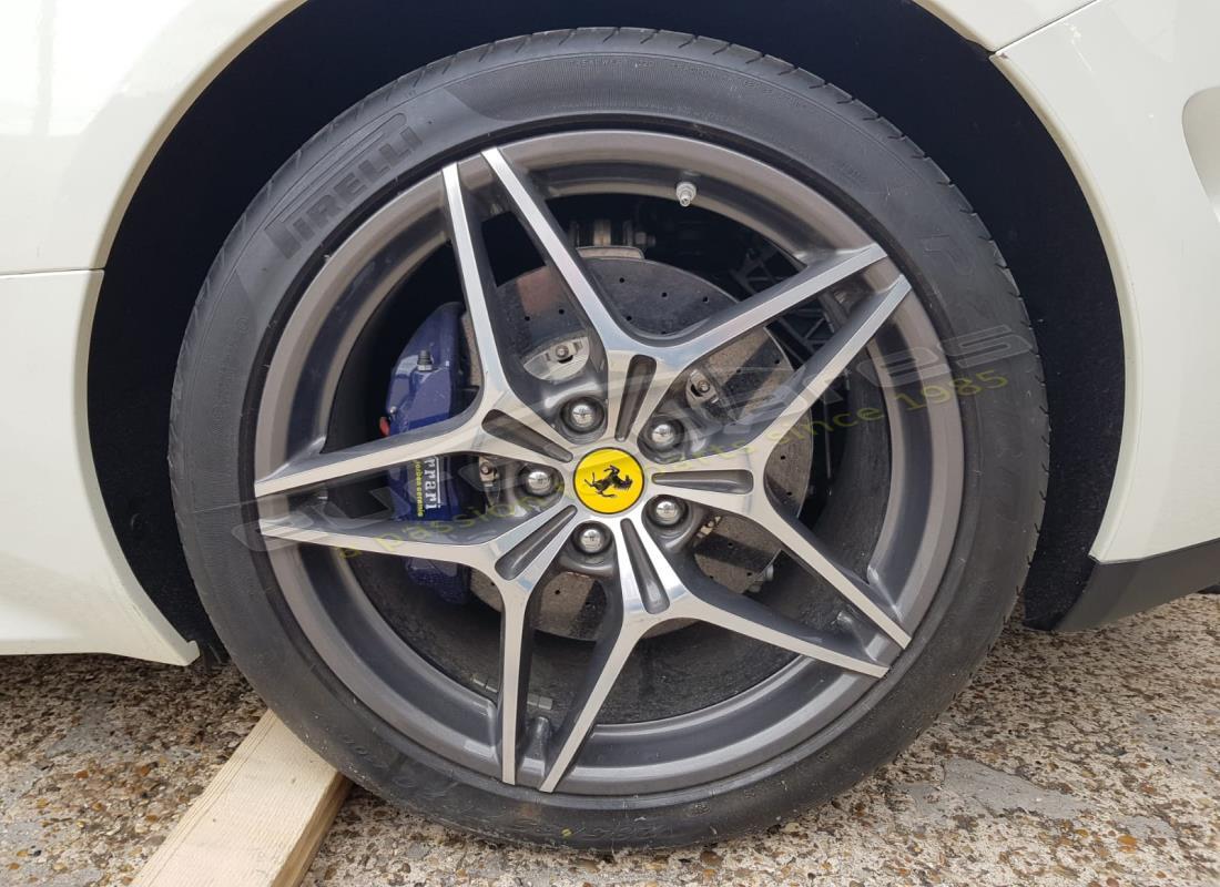 ferrari california t (europe) with unknown, being prepared for dismantling #14