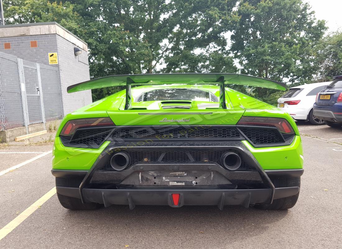 lamborghini 2018 (performante coupe) with 6,976 miles, being prepared for dismantling #4
