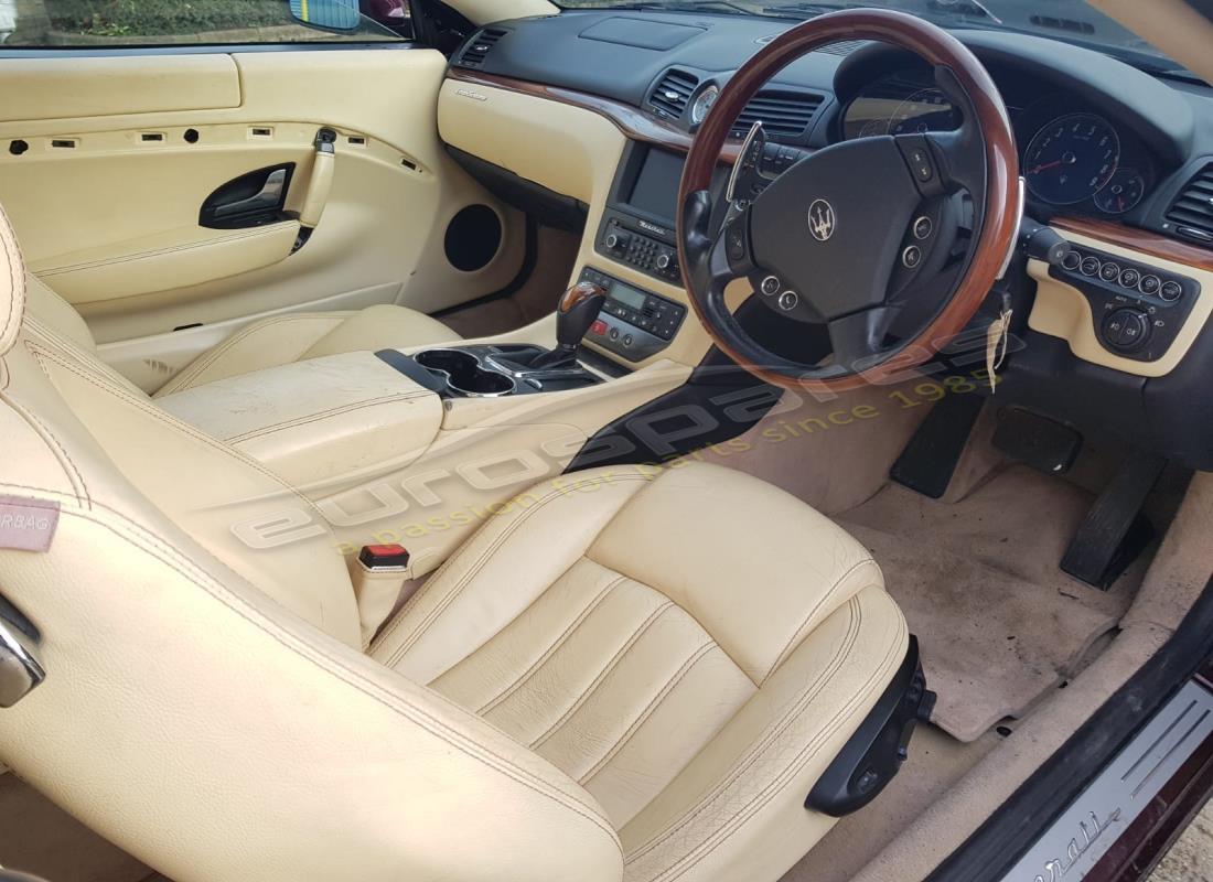 maserati granturismo (2008) with 75,001 miles, being prepared for dismantling #9