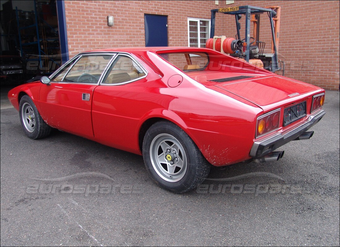 ferrari 308 gt4 dino (1979) with 54,824 kilometers, being prepared for dismantling #9