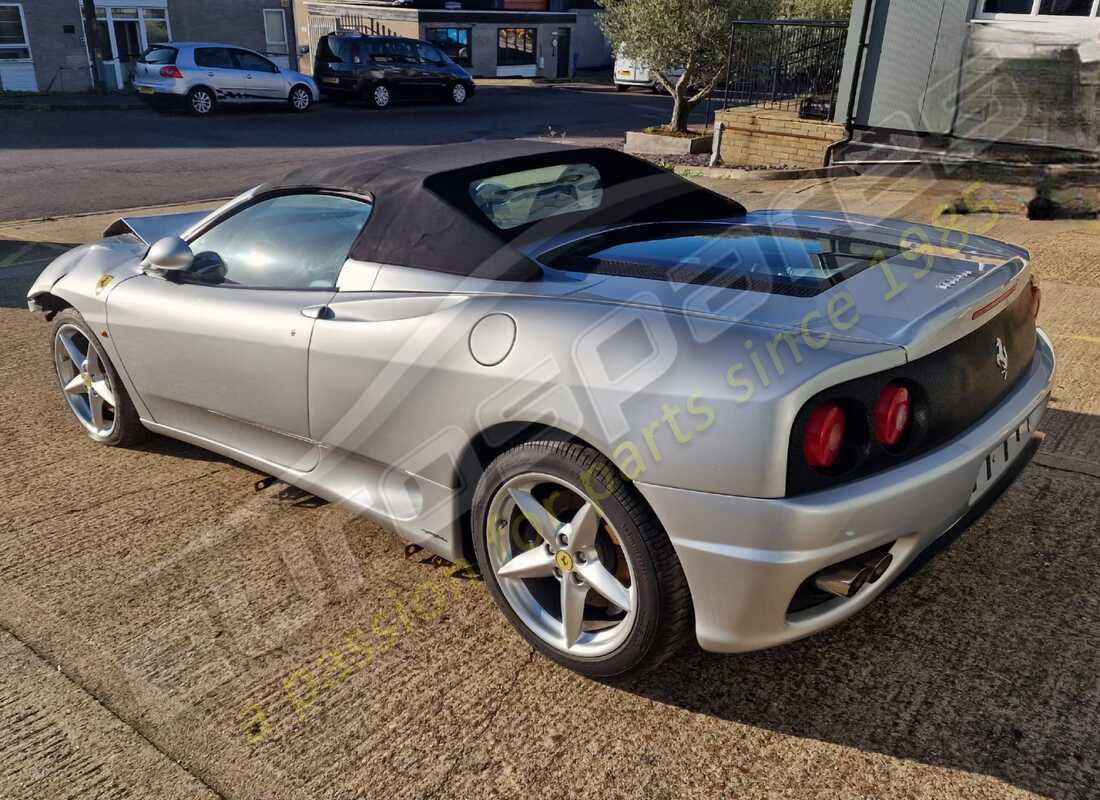 ferrari 360 spider with 24,759 miles, being prepared for dismantling #3