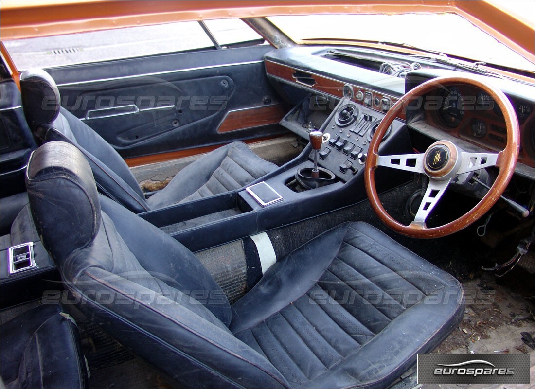 lamborghini espada with 44,000 miles, being prepared for dismantling #5