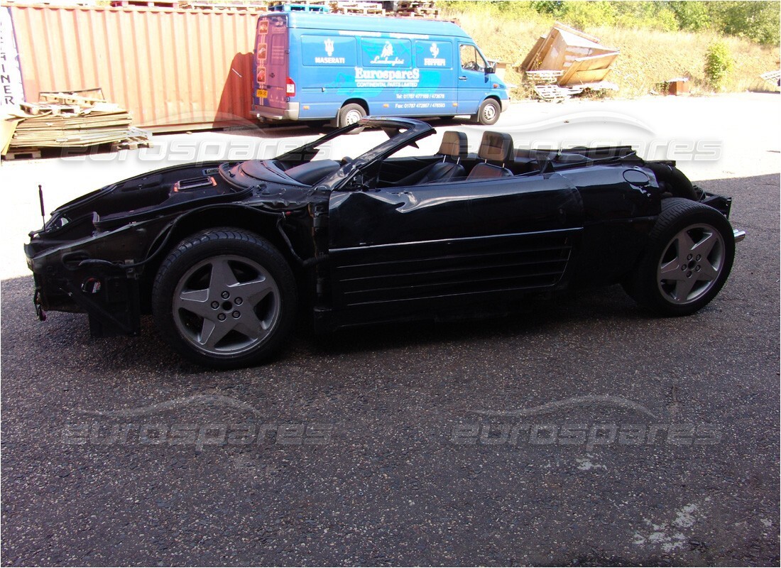 ferrari 348 (1993) tb / ts being prepared for dismantling at eurospares