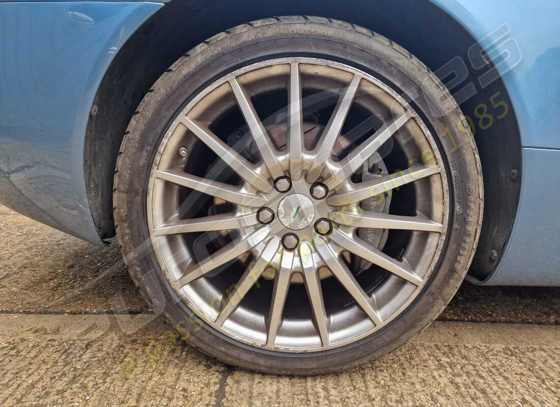 aston martin db9 (2007) with 100,275 miles, being prepared for dismantling #20