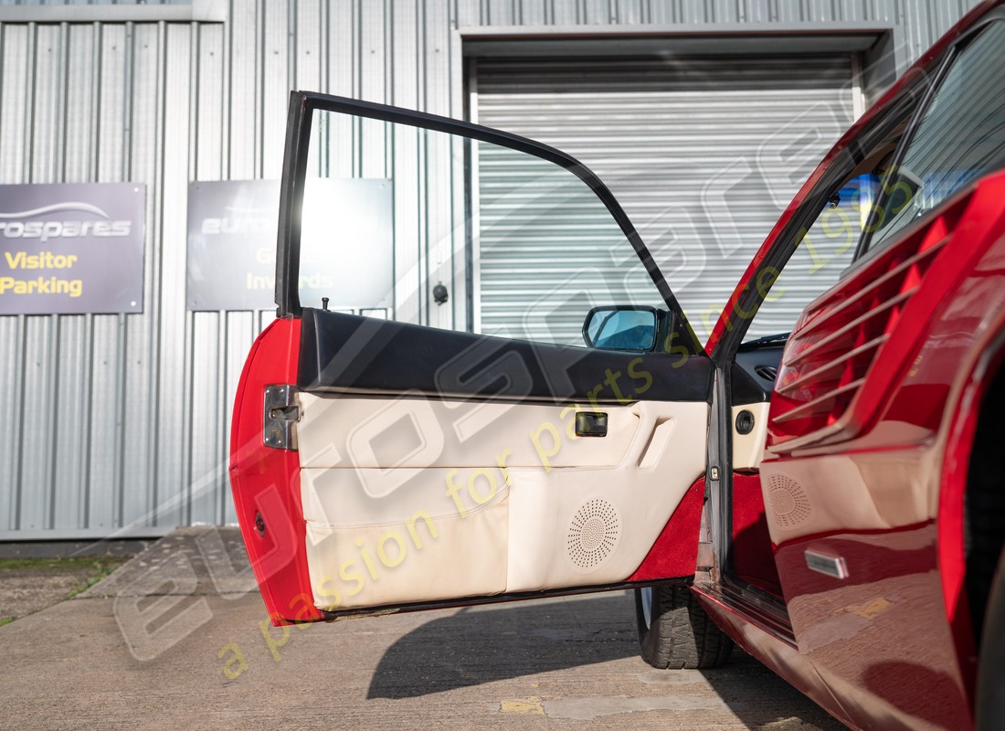 ferrari mondial 3.2 qv (1987) with 83223, being prepared for dismantling #20