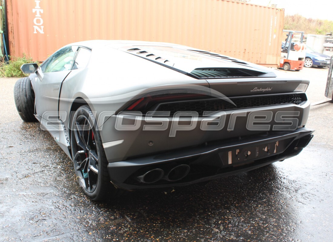 lamborghini 2016 (lp610-4 coupe) with 3,806 miles, being prepared for dismantling #4