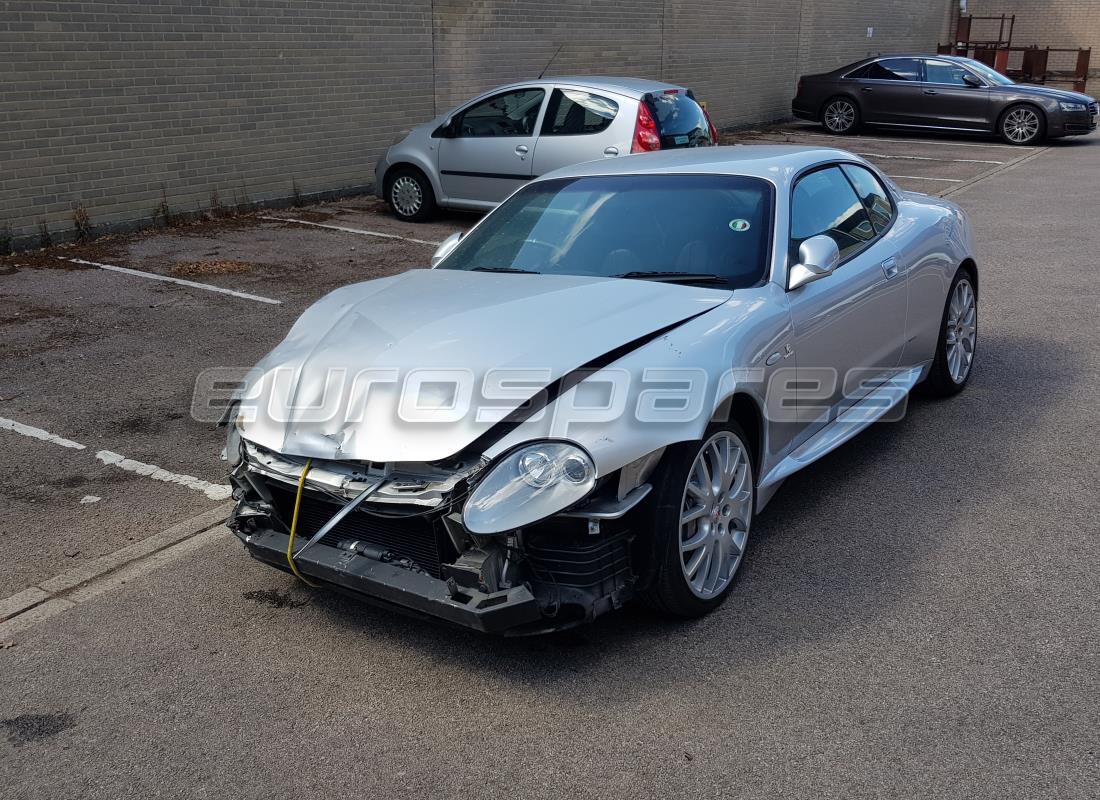 maserati 4200 gransport (2005) being prepared for dismantling at eurospares