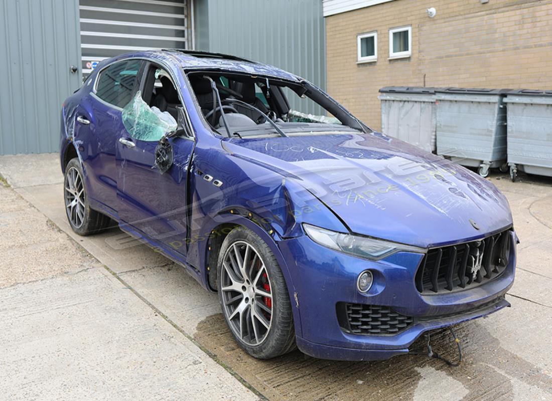 maserati levante (2017) with 41,527 miles, being prepared for dismantling #7