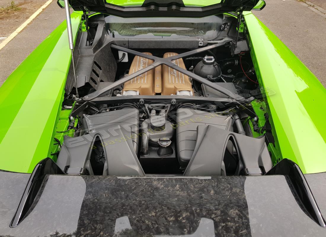 lamborghini 2018 (performante coupe) with 6,976 miles, being prepared for dismantling #13