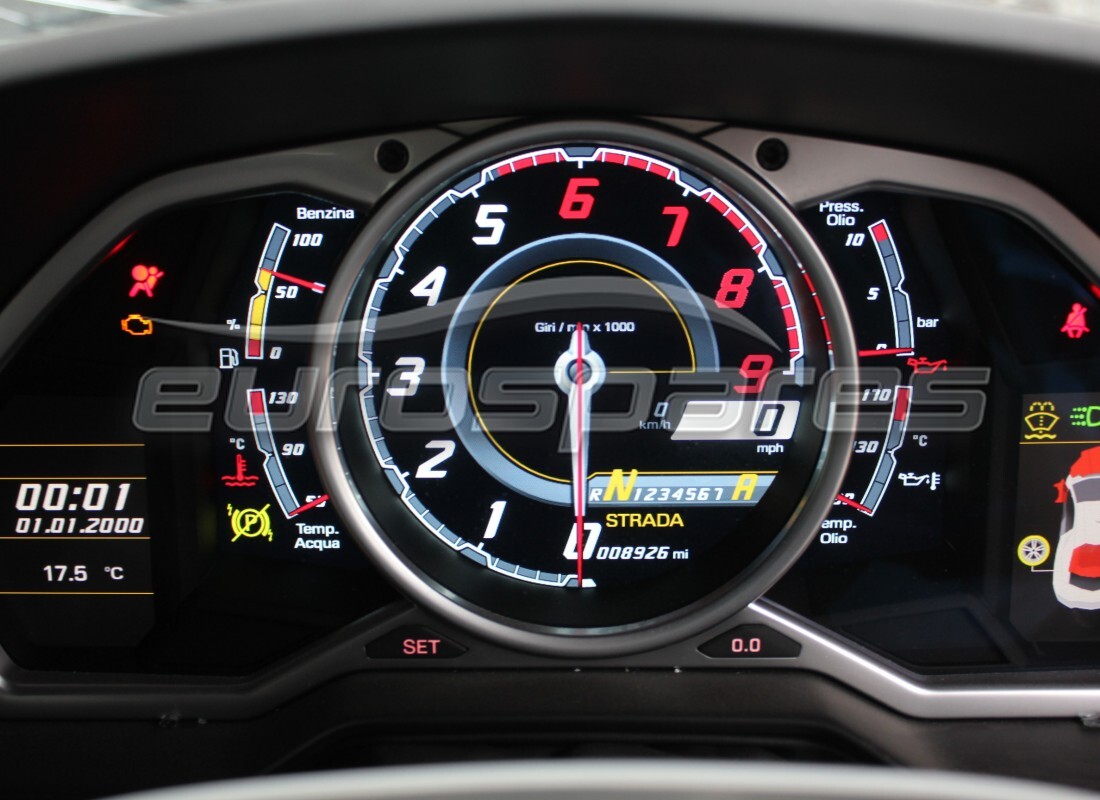lamborghini lp700-4 coupe (2014) with 8,926 miles, being prepared for dismantling #6