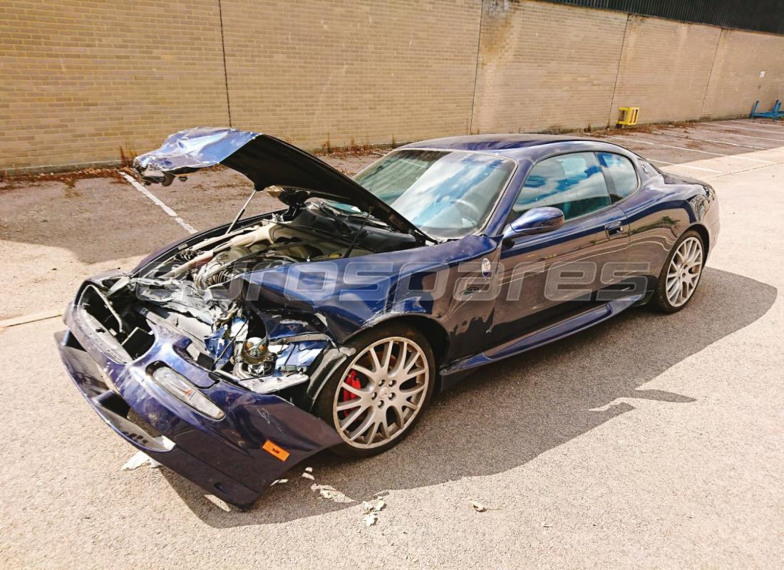 maserati 4200 gransport (2005) being prepared for dismantling at eurospares