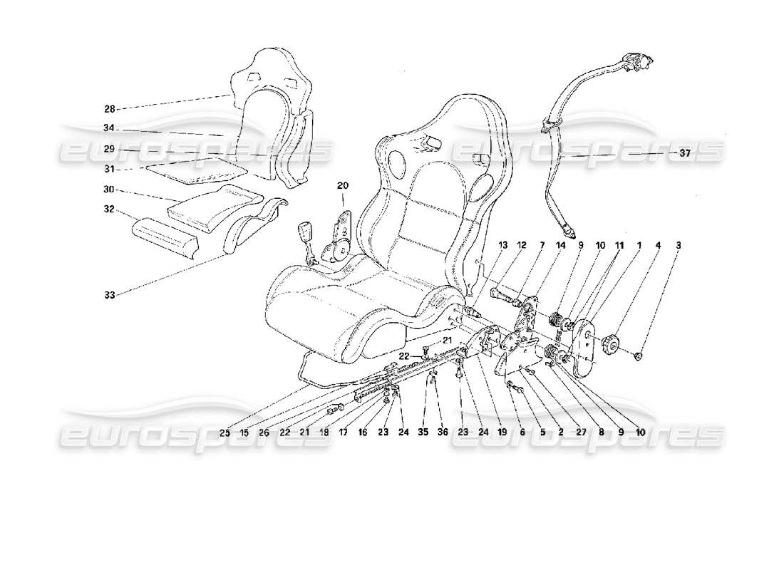 part diagram containing part number 64347700