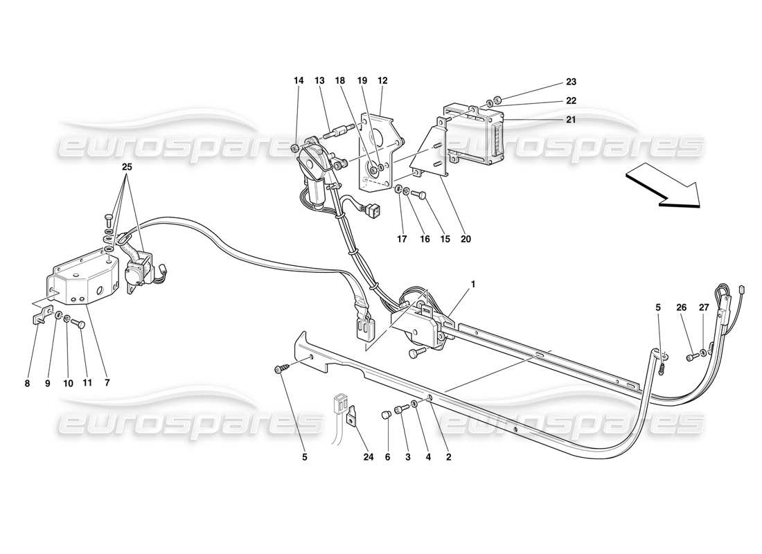 part diagram containing part number 64995300