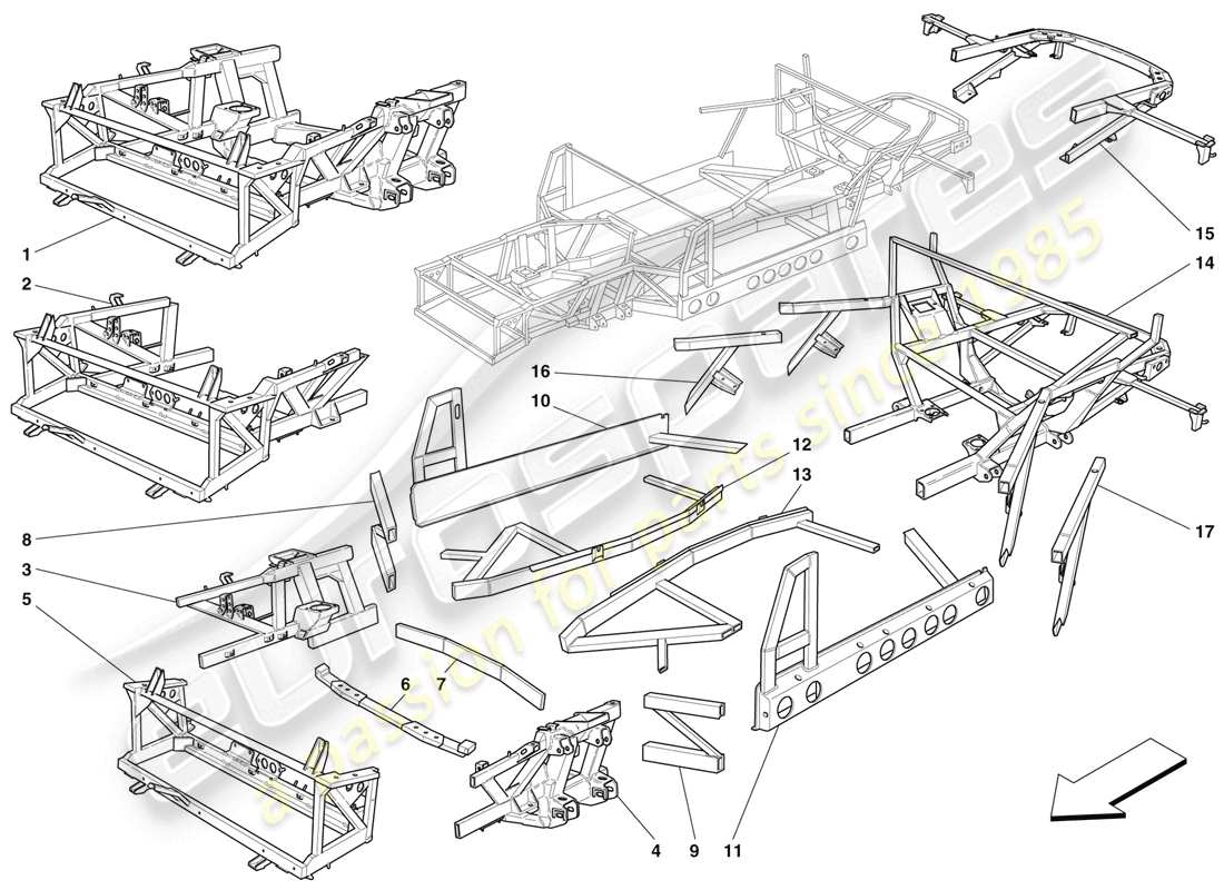 part diagram containing part number 70000105