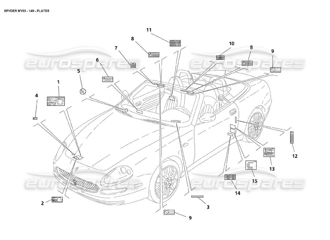 part diagram containing part number 67287400