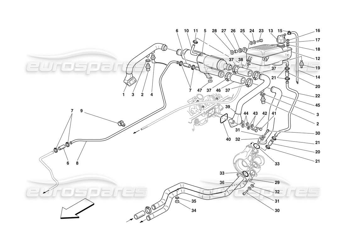 part diagram containing part number 152054