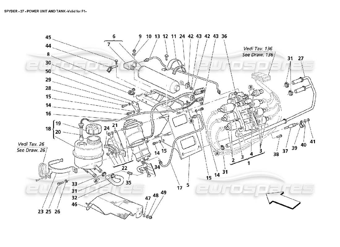 part diagram containing part number 980001159